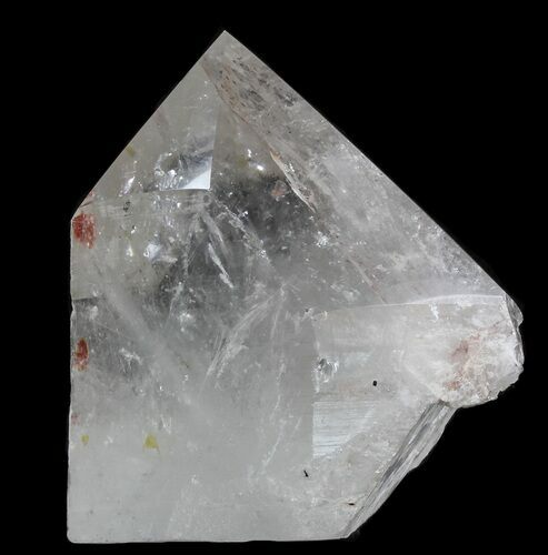 Polished Quartz Crystal Point - Brazil #34749